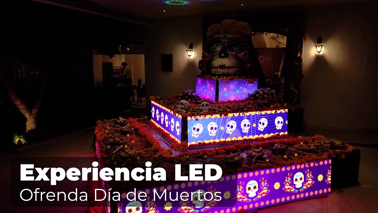 Experiencia LED inmersiva